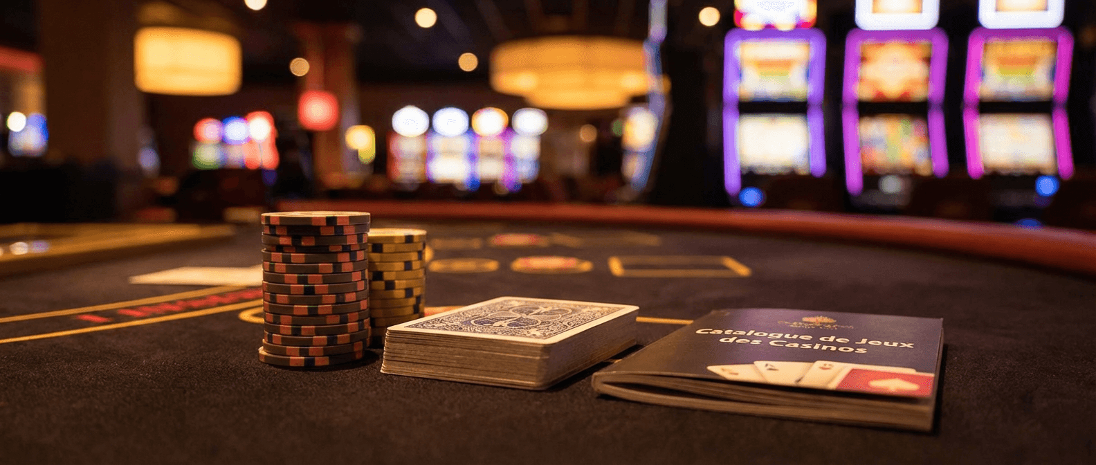 Catalogue de jeux des casinos en ligne